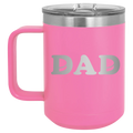 Hockey Dad 15 oz Mug | Pink