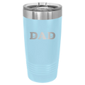 Hockey Dad 20 oz Tumbler | Light Blue