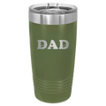 Hockey Dad 20 oz Tumbler | Olive Green