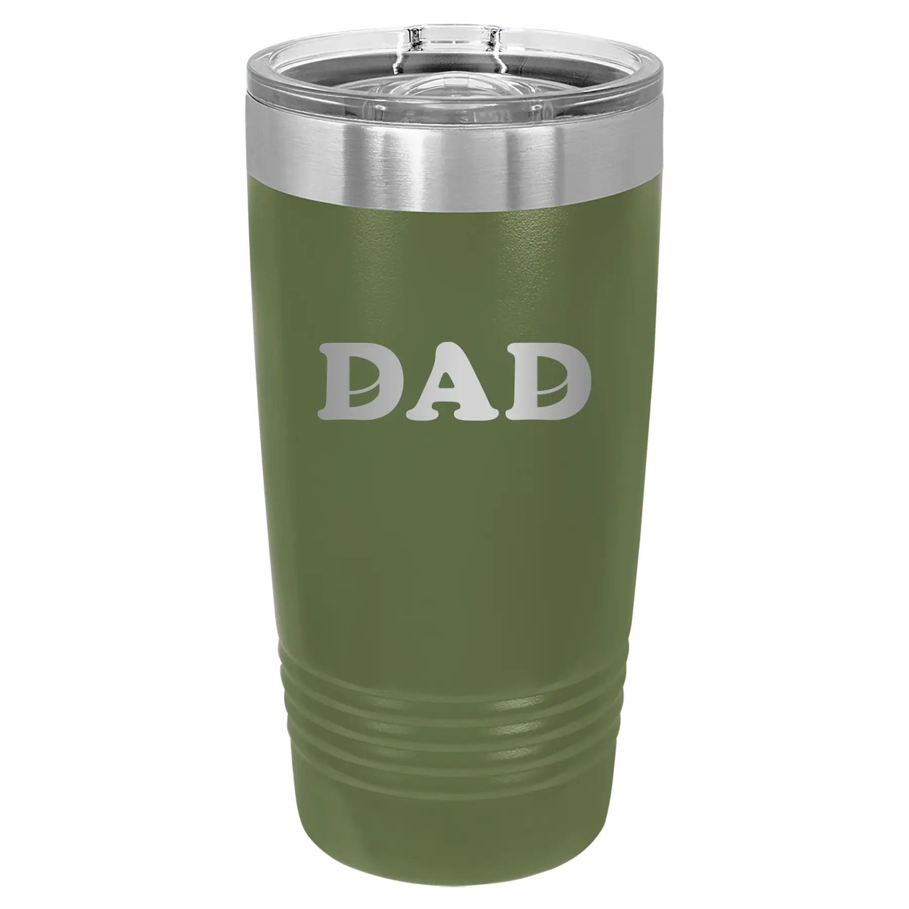 Hockey Dad 20 oz Tumbler | Olive Green