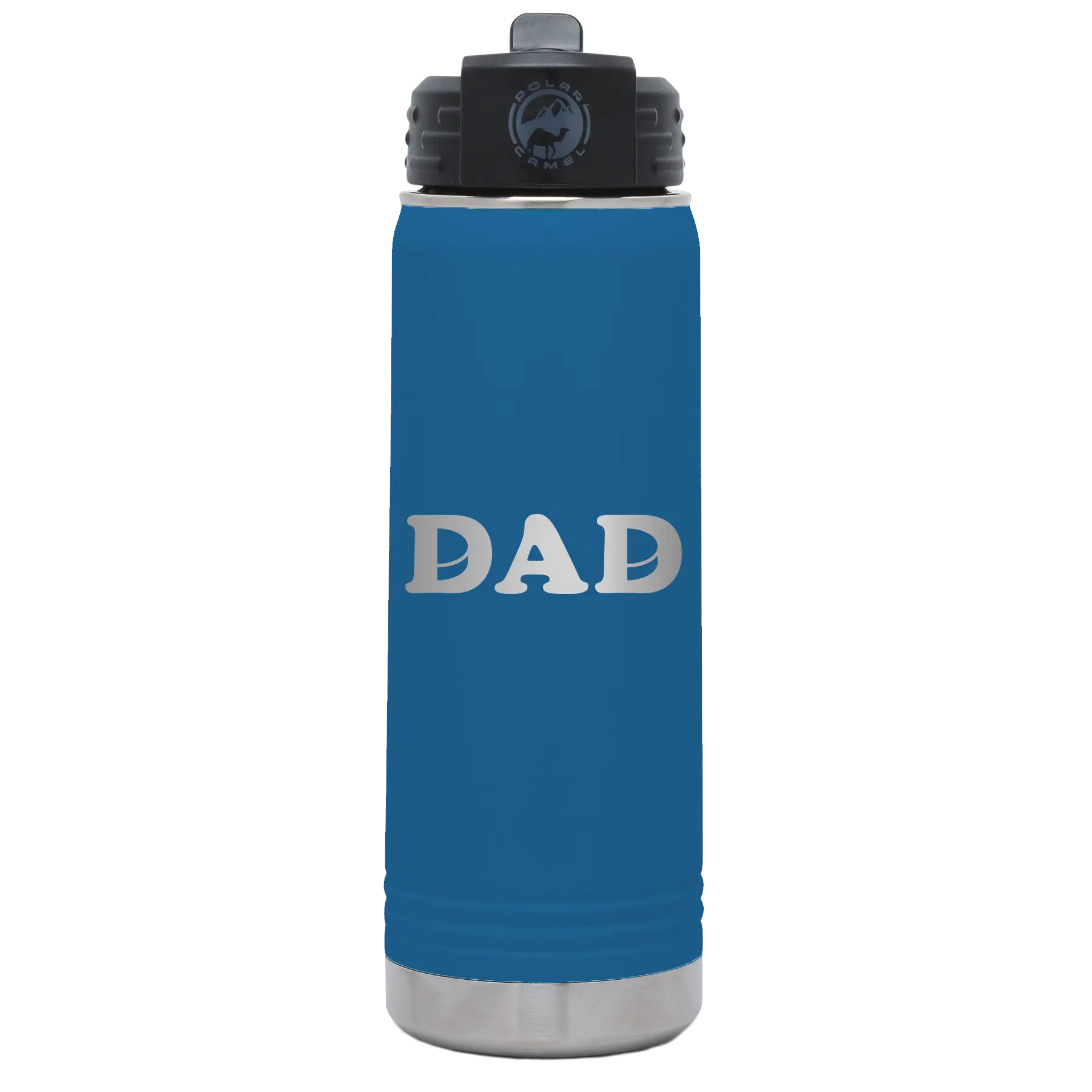 Hockey Dad 20 oz Water Bottle | Royal Blue