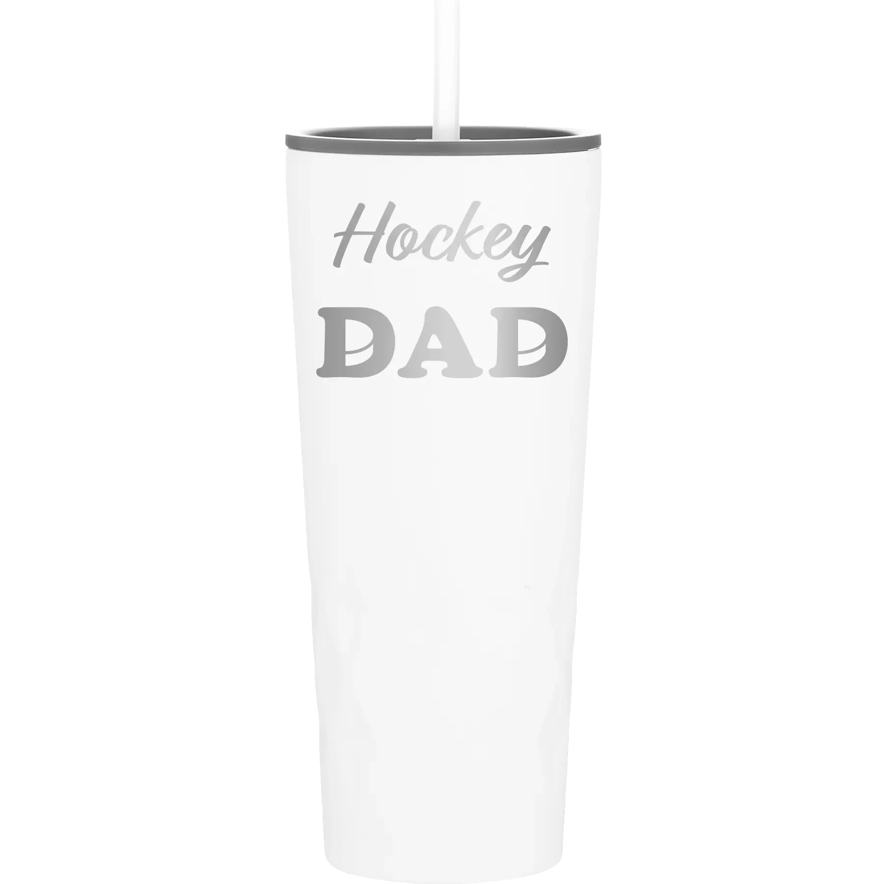 Hockey Dad2 20.9 oz Tumbler | White
