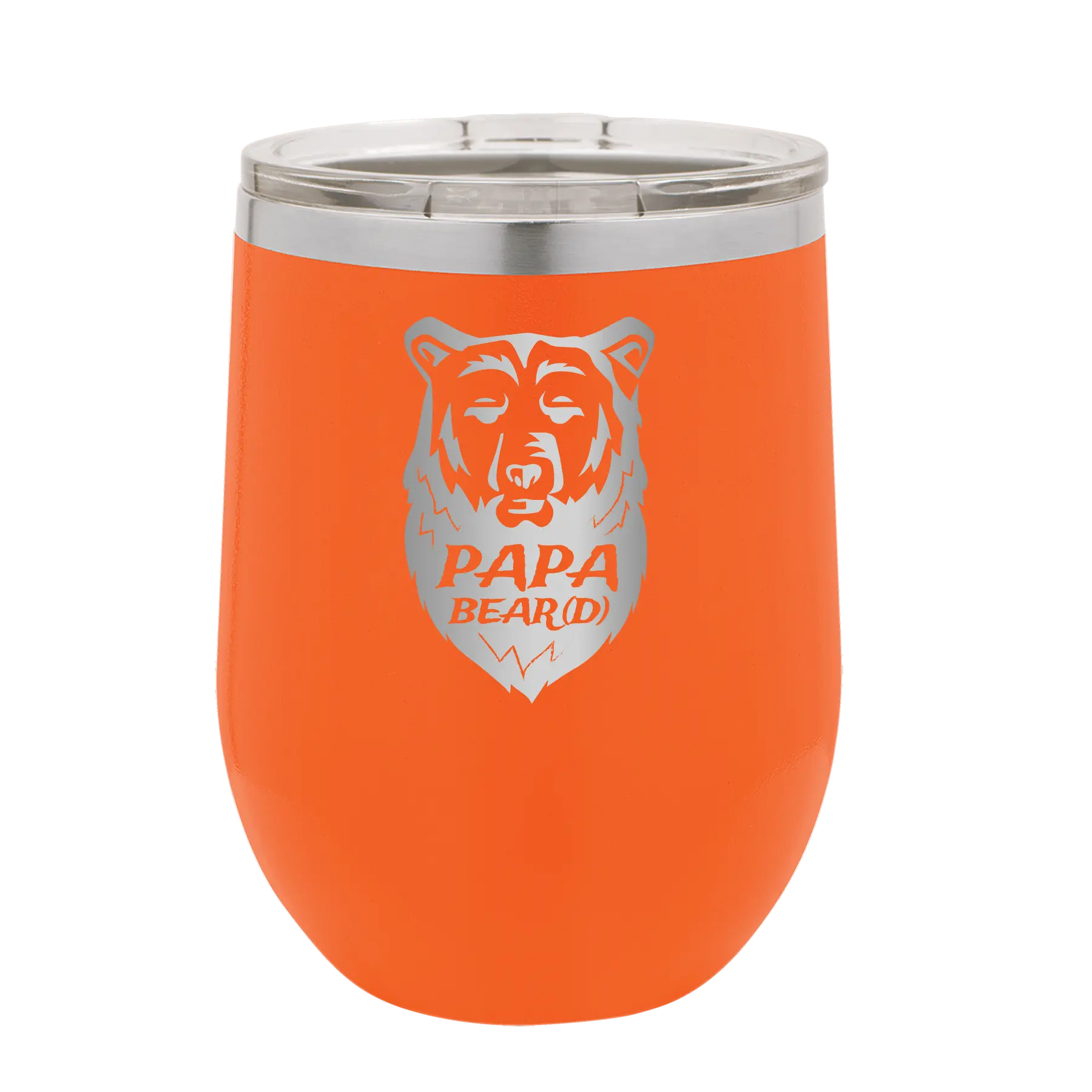 Papa Beard Wine Cup | Orange