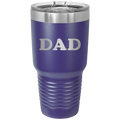 Volleyball Dad 30 oz Tumbler | Purple