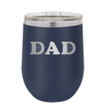 Volleyball Dad Wine Cup | Navy