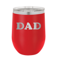 Volleyball Dad Wine Cup | Red