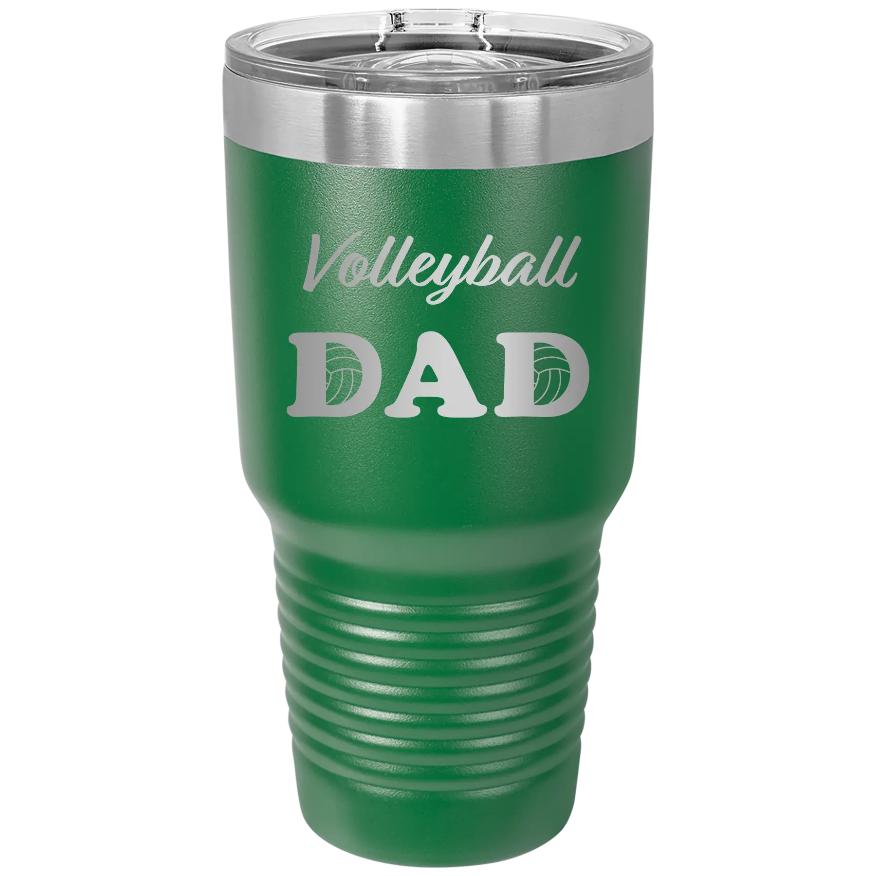 Volleyball Dad2 30 oz Tumbler | Green