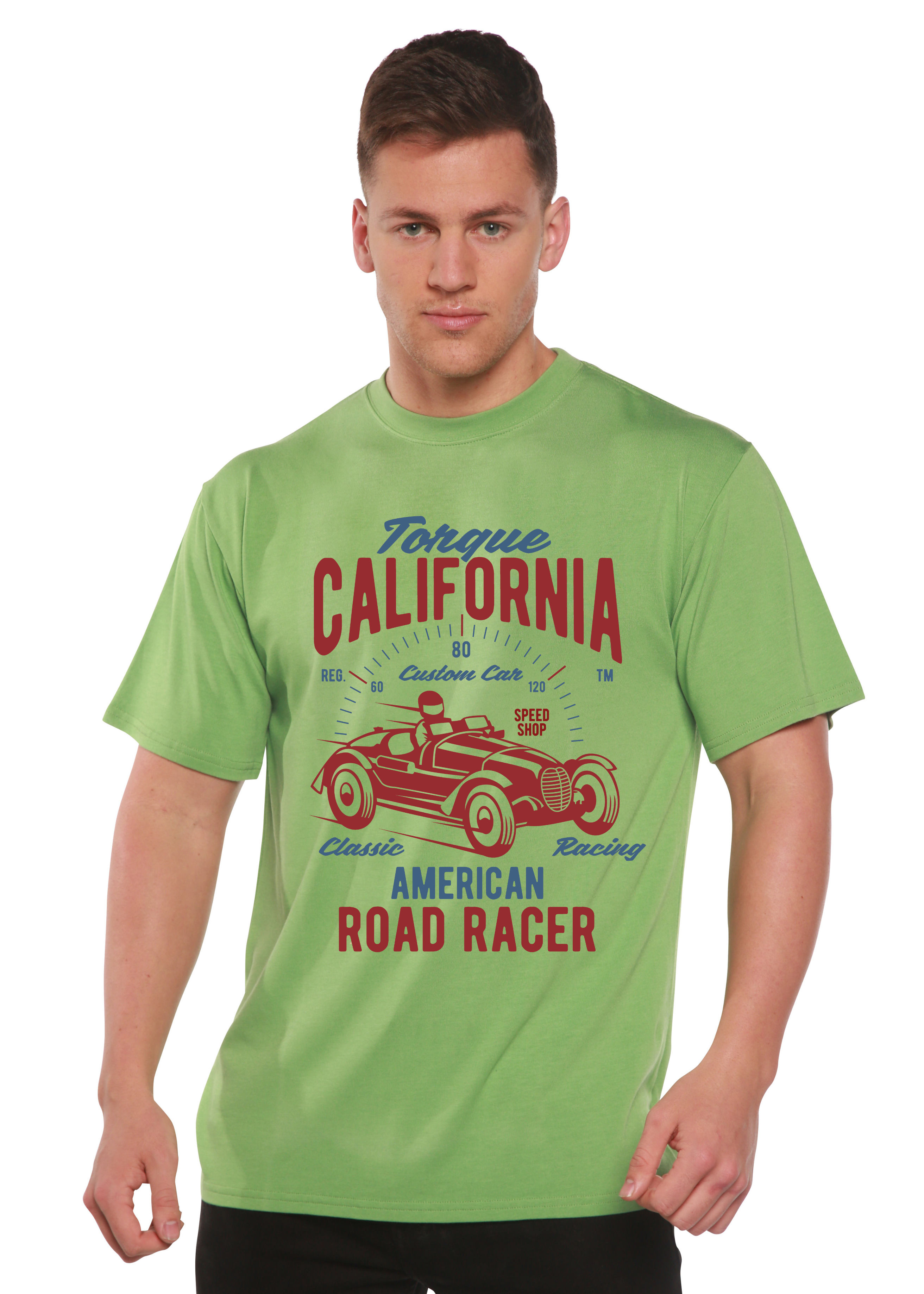Torque California Spun Bamboo® Men's Bamboo Viscose/Organic Cotton Short Sleeve Graphic T-Shirt