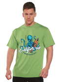 California Summer Adventures Men's Bamboo Viscose/Organic Cotton Short Sleeve Graphic T-Shirt