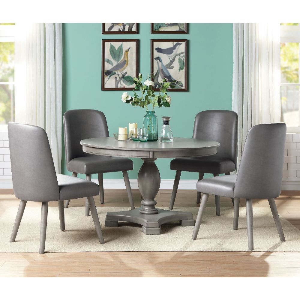 Waylon - 30" Dining Table - Gray Oak