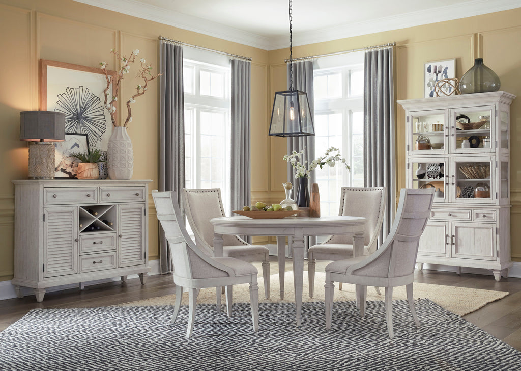 Newport - Bench With Upholstered Seat - Alabaster