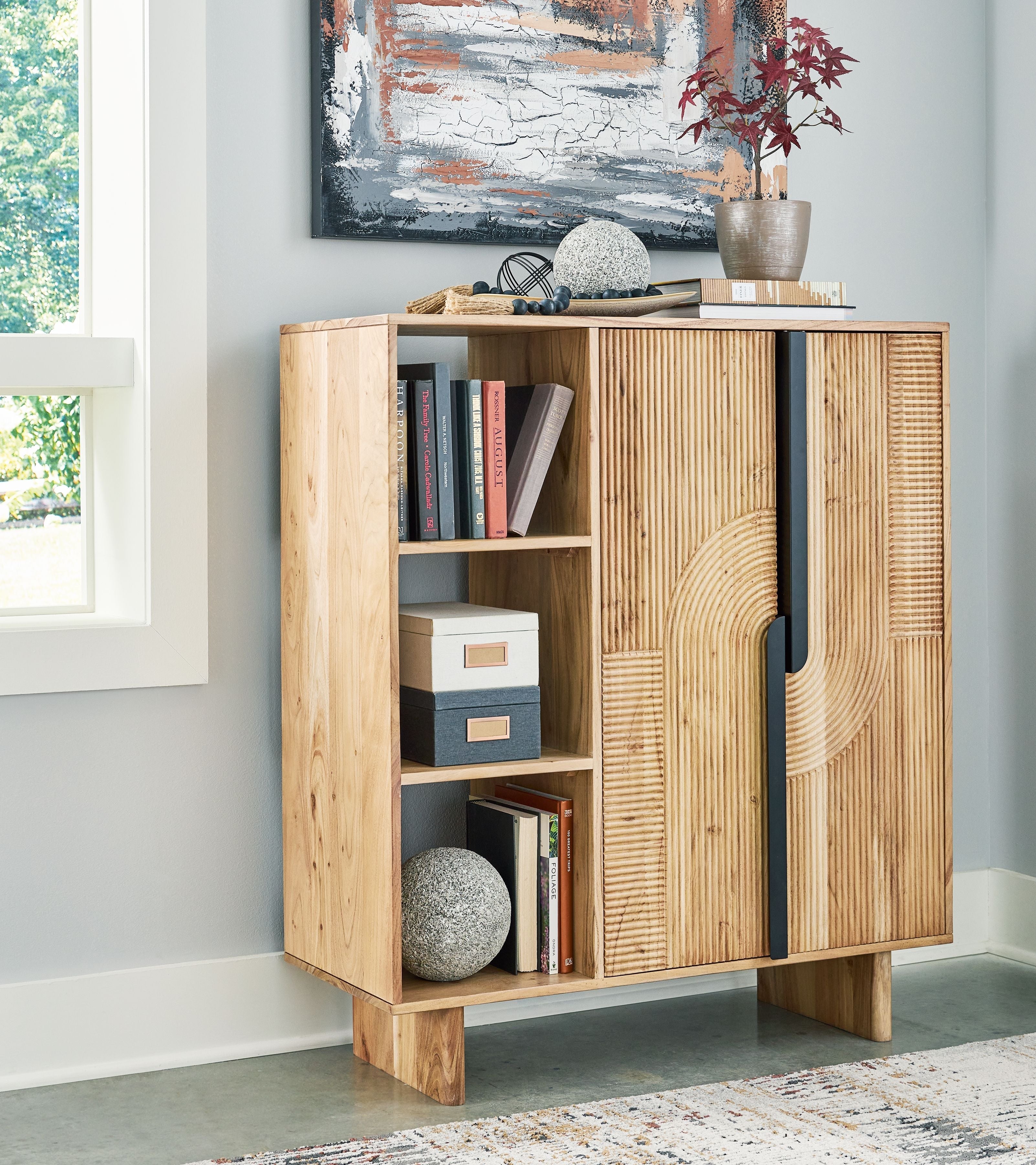 Kierwell - Accent Cabinet - Natural