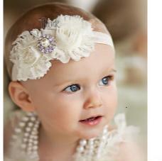Christmas Baby Girl Headband Hair Accessories Cloth Tie Newborn Headwear Ribbon Bow For Girls