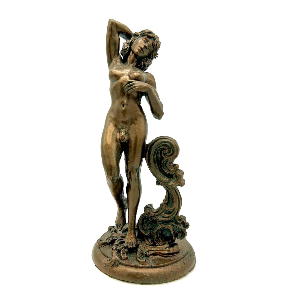 Amour- Propre: Trans Pride Statue, Hand Painted Resin Sculpture | Classical Art Transgender Figurine | LGBTQ Art for Home Decor