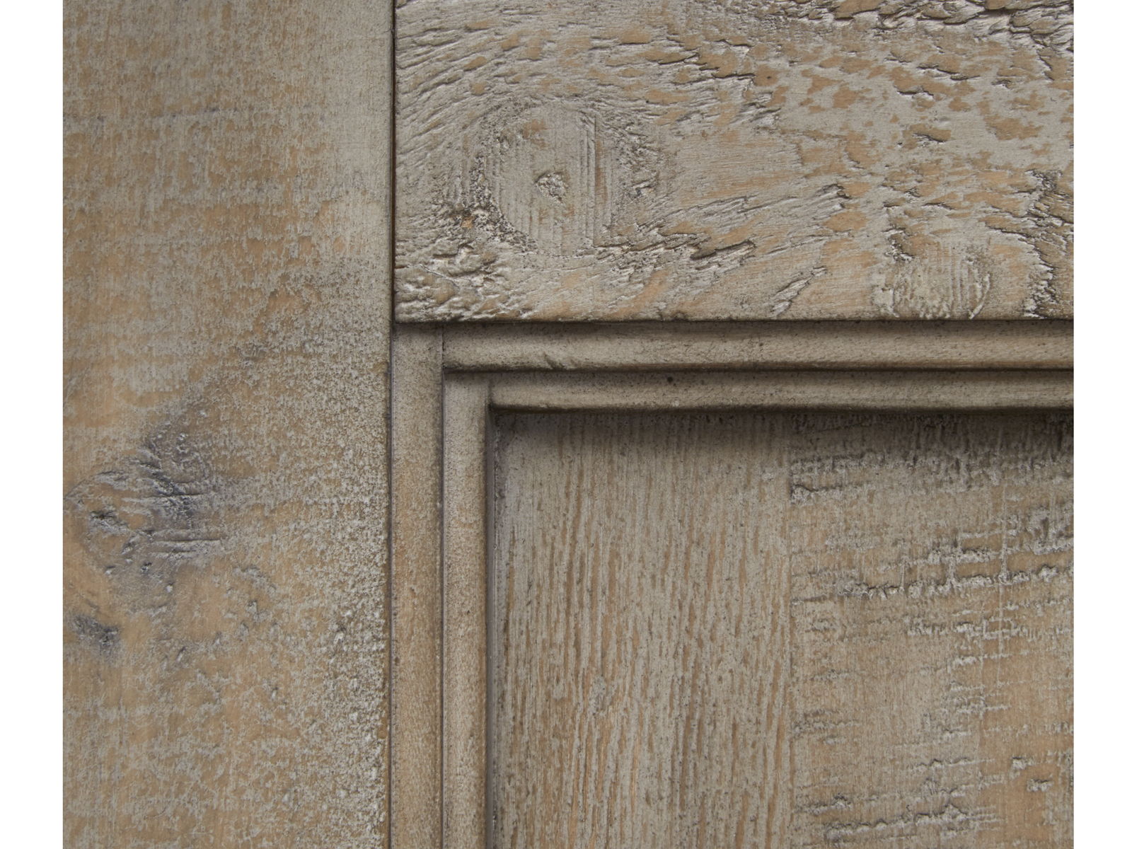 Paxton Place - Wood Door Chest - Dove Tail Gray