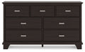Covetown - Dresser - Dark Brown