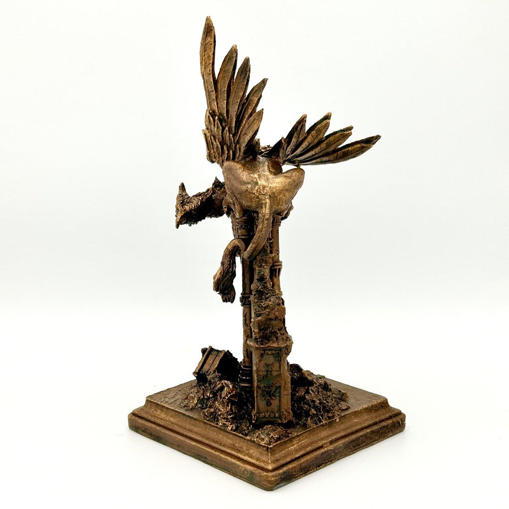 Griffin Statue, bronze finish