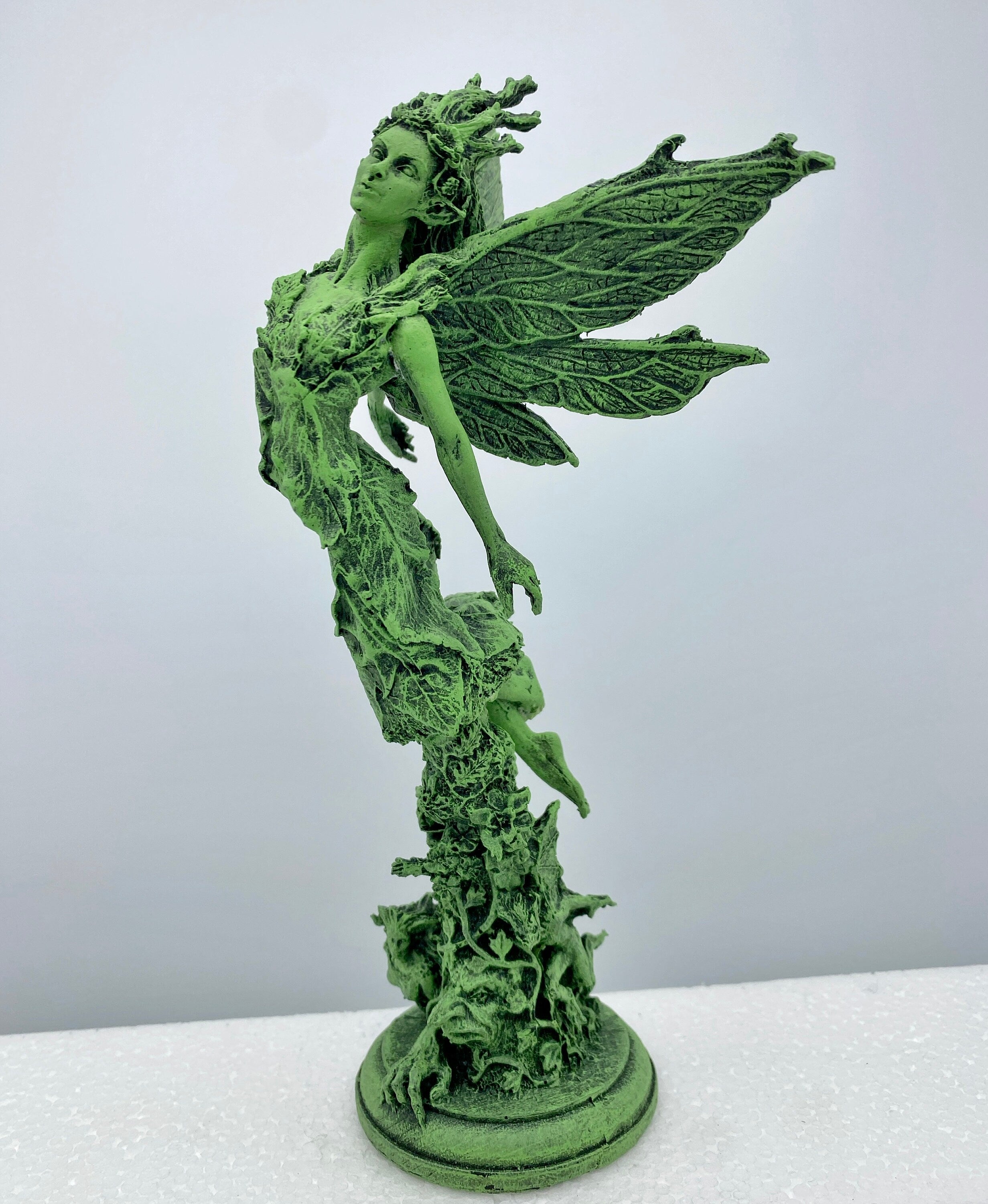 Titania, Queen of the Fairies Statue, Half Scale Resin Sculpture | Mythic Elven Queen Figurine | Fairy Tale Character, Fantasy Art Decor