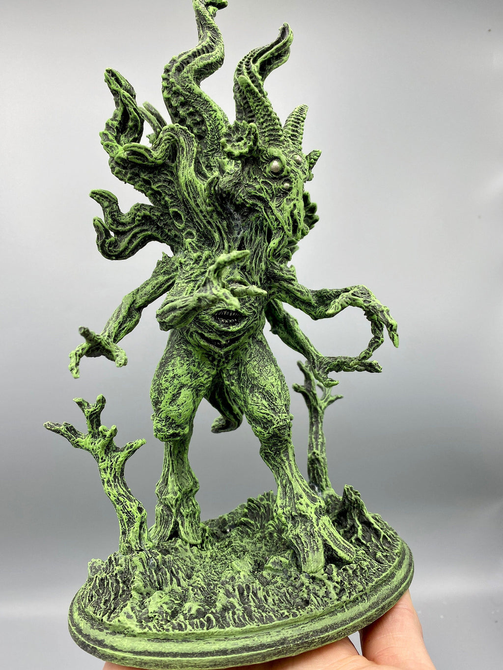 H.P. Lovecraft’s Shub-Niggurath Statue, Hand Painted Sculpture | Cthulhu Mythos Monster Figurine | Lovecraftian Horror Decor and Gamer Gift