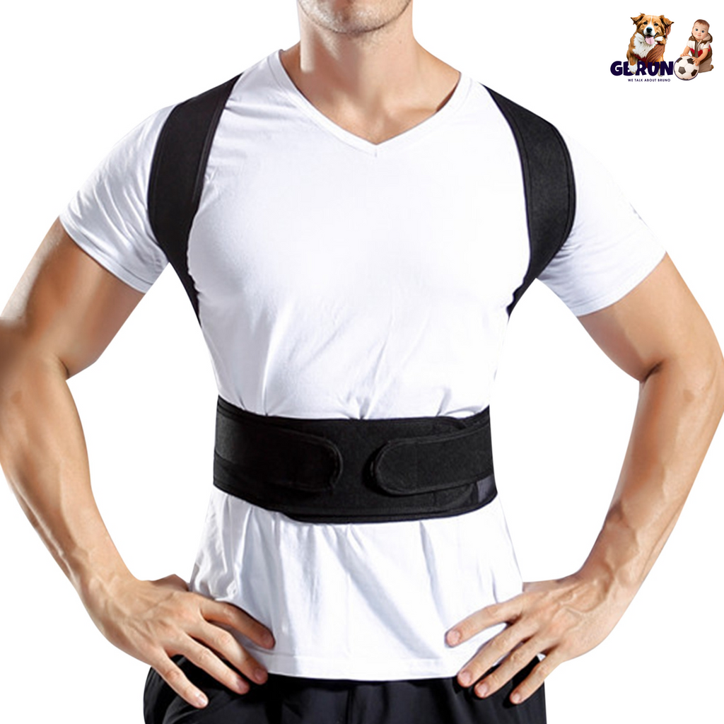 Unisex Back Posture Corrector Lumbar Upper Back Clavicle Shoulder Brace Belt