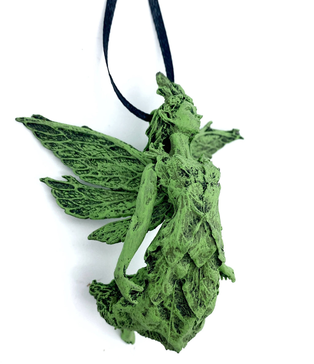 Titania, Queen of the Fairies Ornament, Hand Painted Resin Sculpture | Mythic Elven Queen Figurine | Fairy Tale Ornament, Fantasy Art Decor