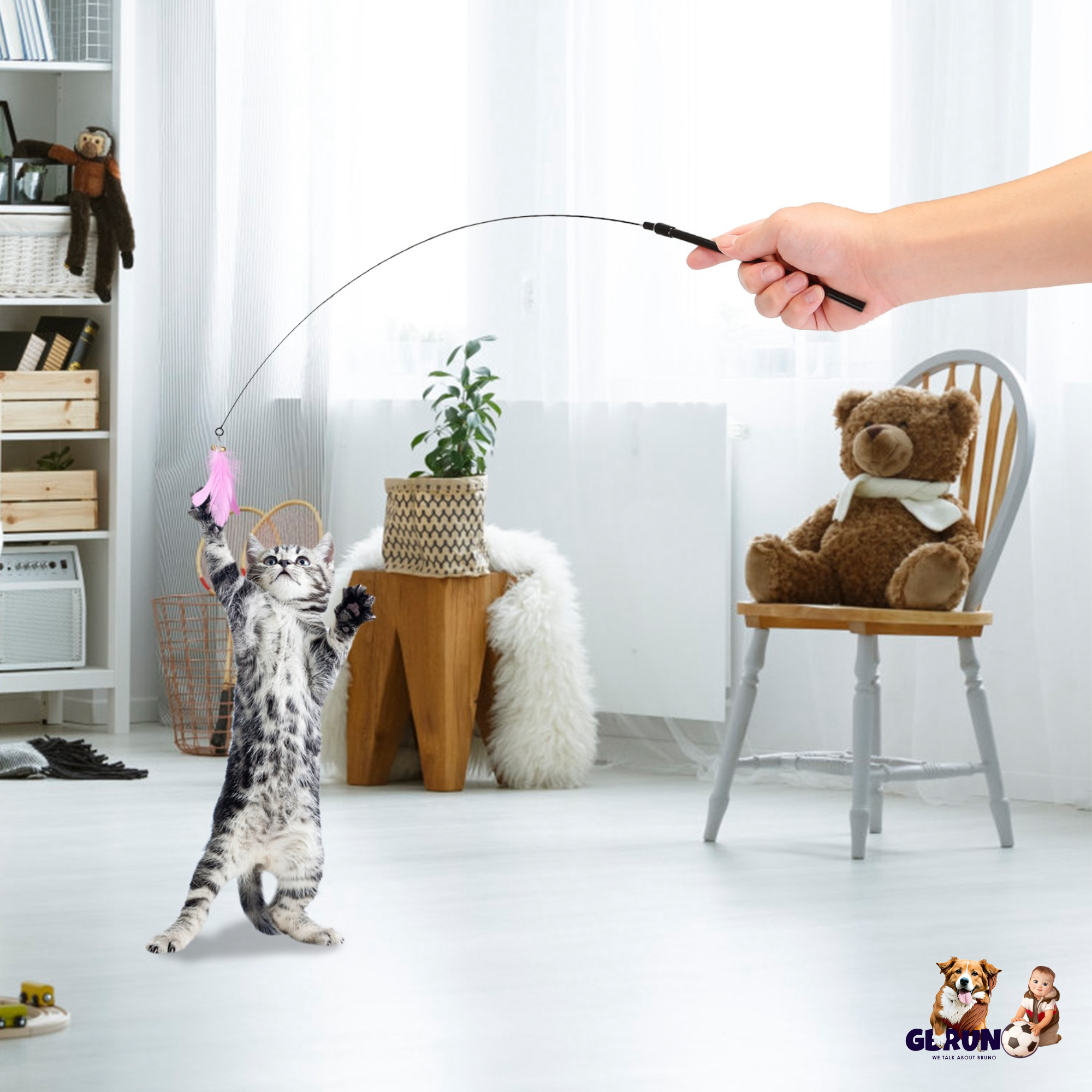 GBruno Cat Feather