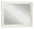 Paxberry - Bedroom Accent Mirror - Whitewash