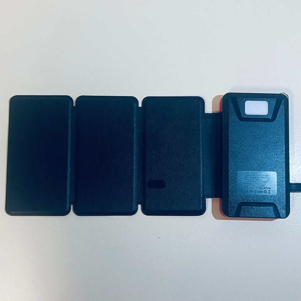Solar Phone Charger - Red and Black