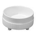Heated Water Bowl For Dogs And Cats Ceramic Heated Pet Water Bowl Food Warmer USB Powered Thermal Pet Bowl Provide Fresh Non Freezing Drinkable Water