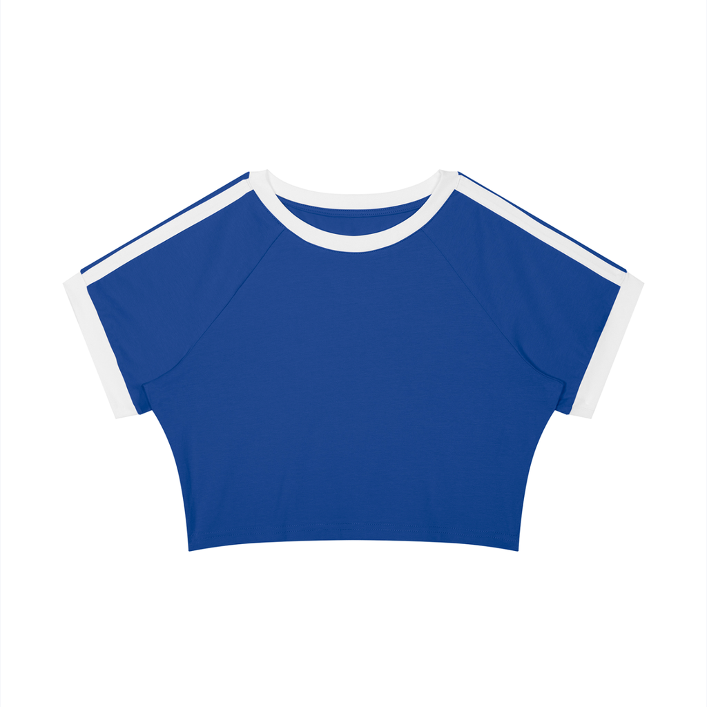 Loki & Ivy Women’s Raglan Crop T-Shirt