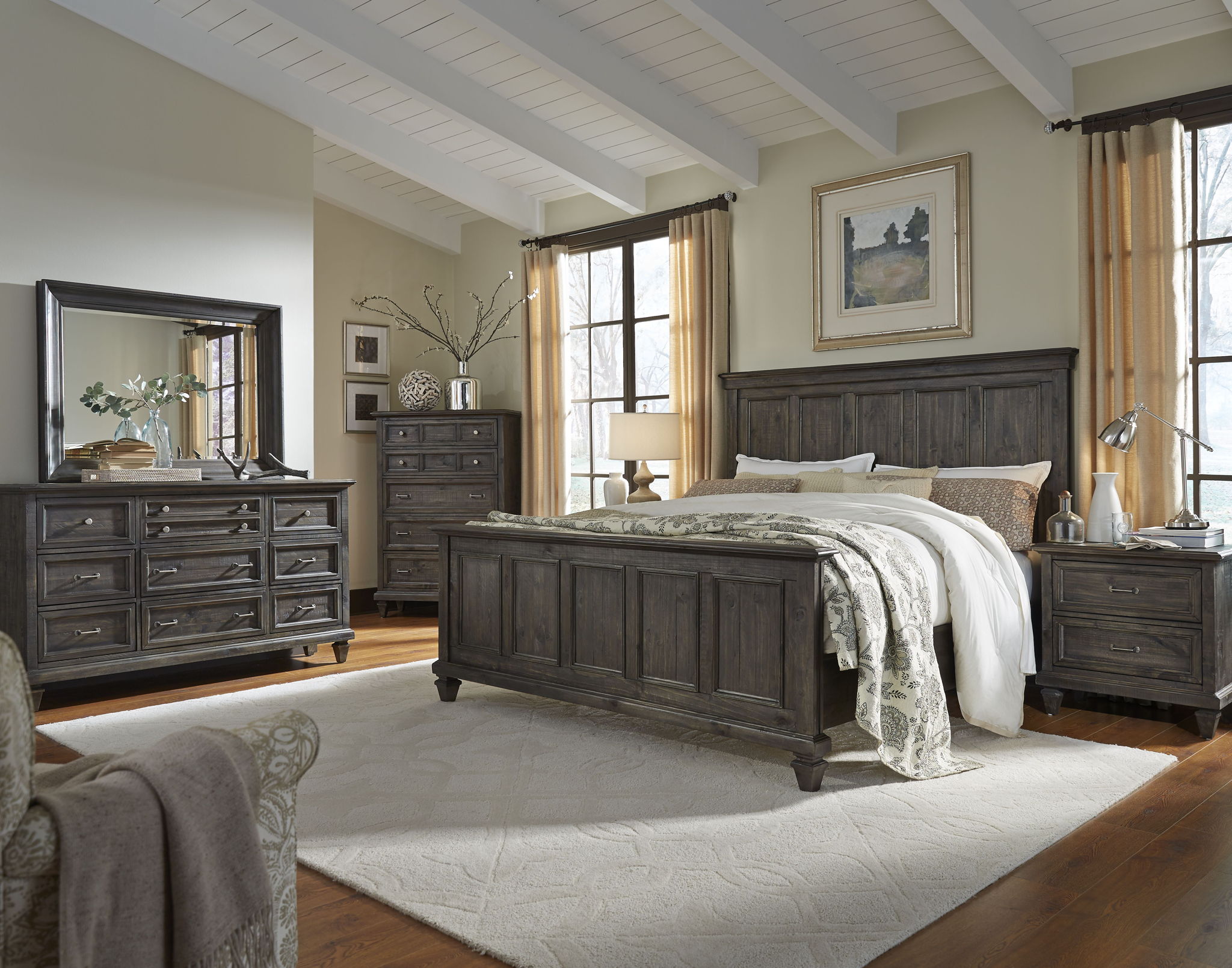 Calistoga - Gentleman's Chest - Weathered Charcoal