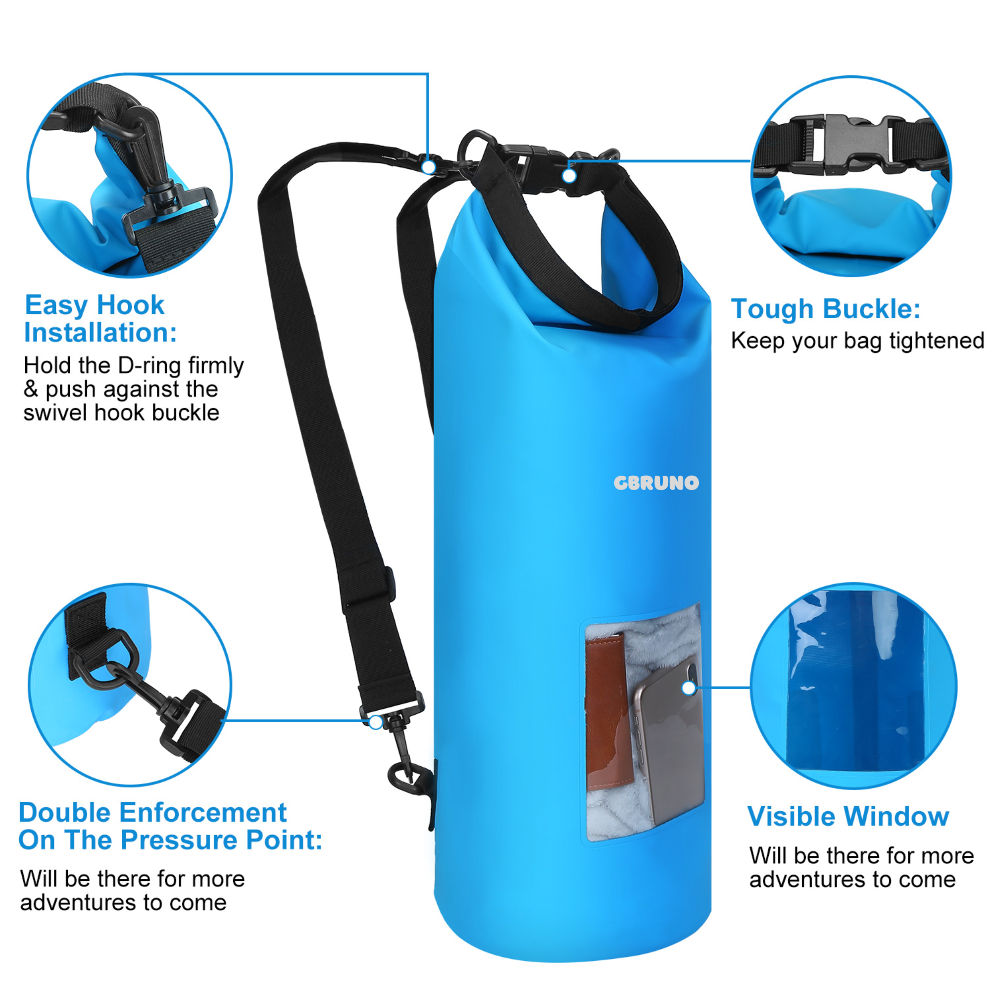 GBruno Floating Waterproof Dry Bag