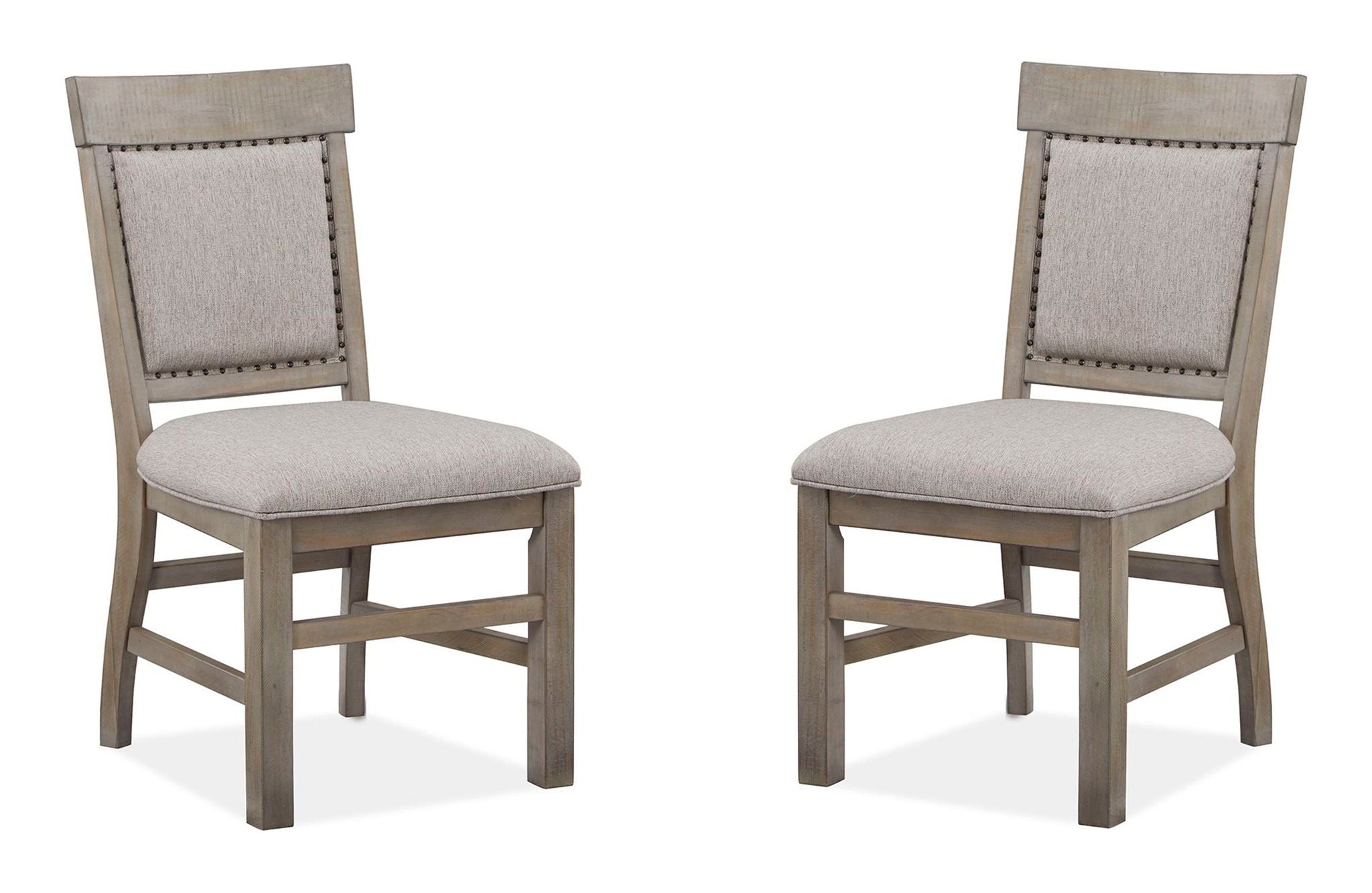 Tinley Park - Dining Side Chair With Upholstered Seat & Back (Set of 2) - Dove Tail Gray