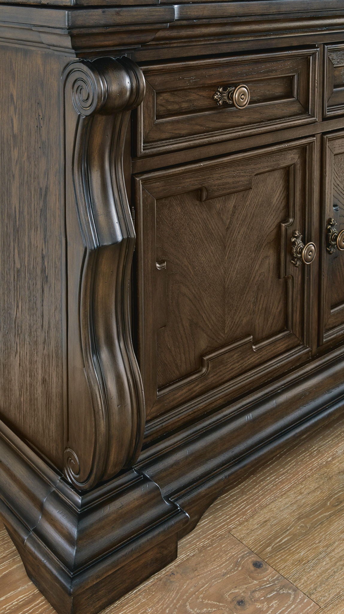 Maylee - Dining Room Buffet - Dark Brown