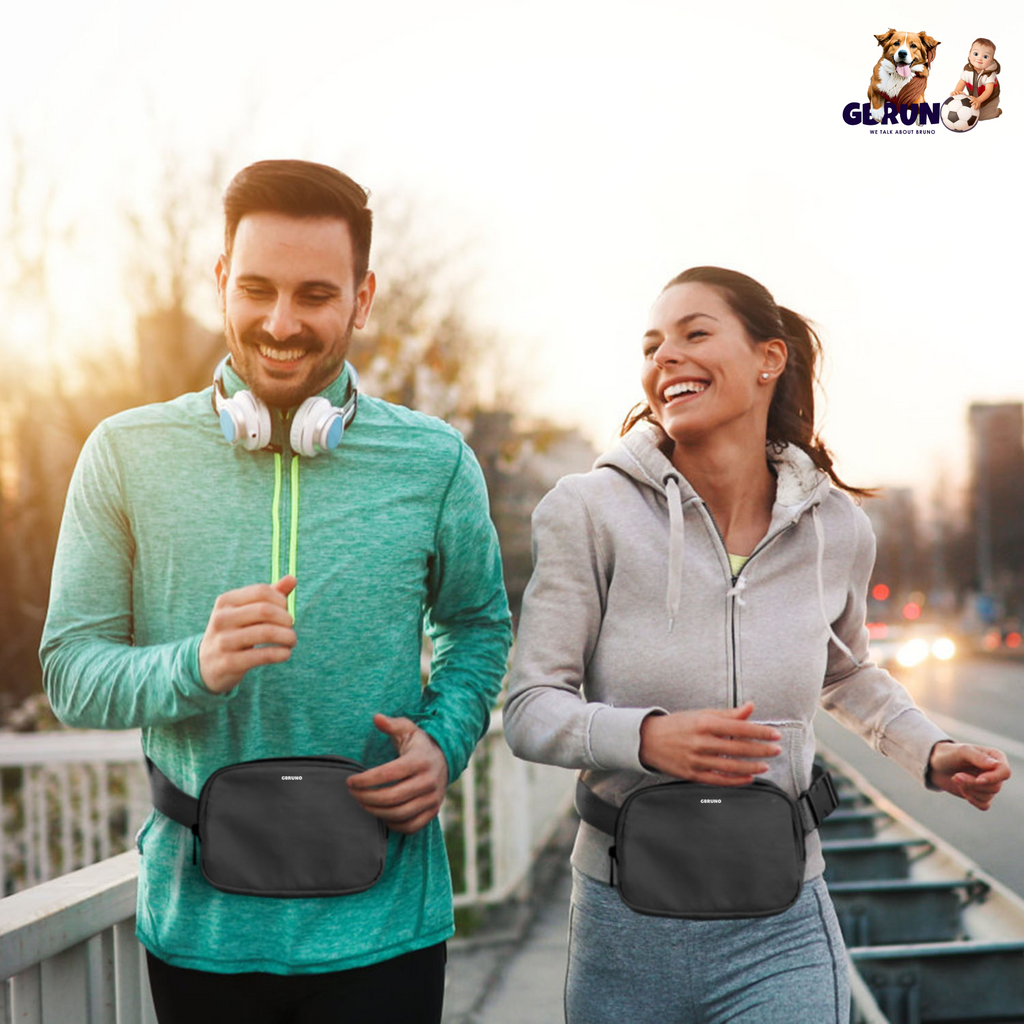 Sport Fanny Pack Unisex Waist Pouch Belt Bag Purse Chest Bag for Outdoor Sport Travel Beach Concerts Travel 20.86in-35.03in Waist Circumference with A