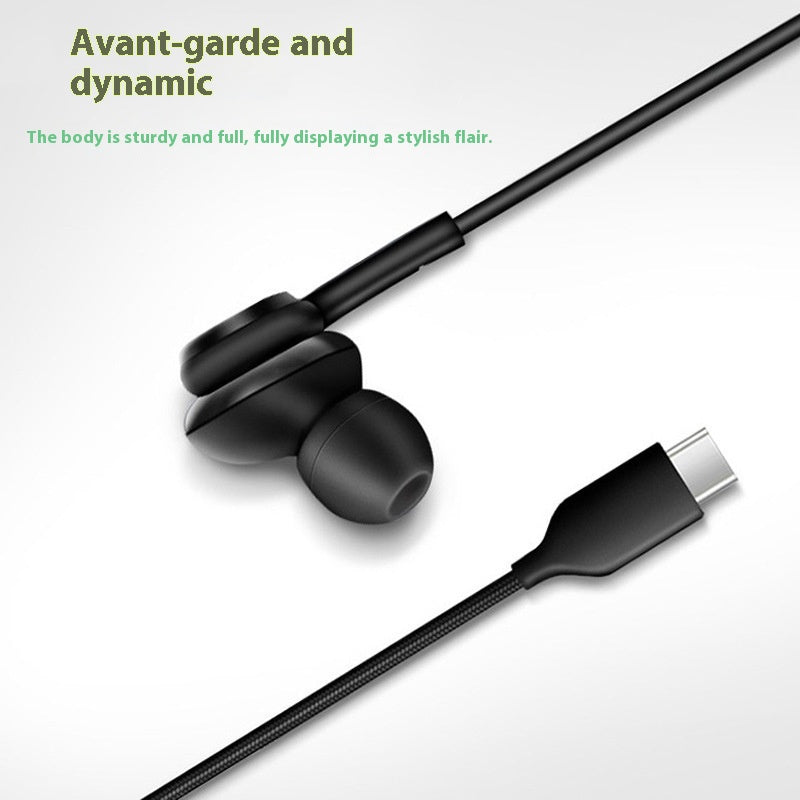Headphone Earphone For Smart Phones  with Stereo In-Ear Headset Wire Earphones