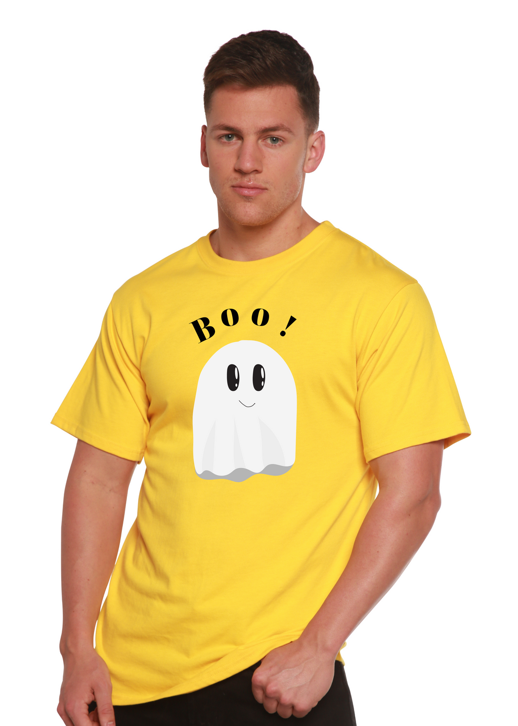 Boo Men's Bamboo Viscose/Organic Cotton Short Sleeve Graphic T-Shirt