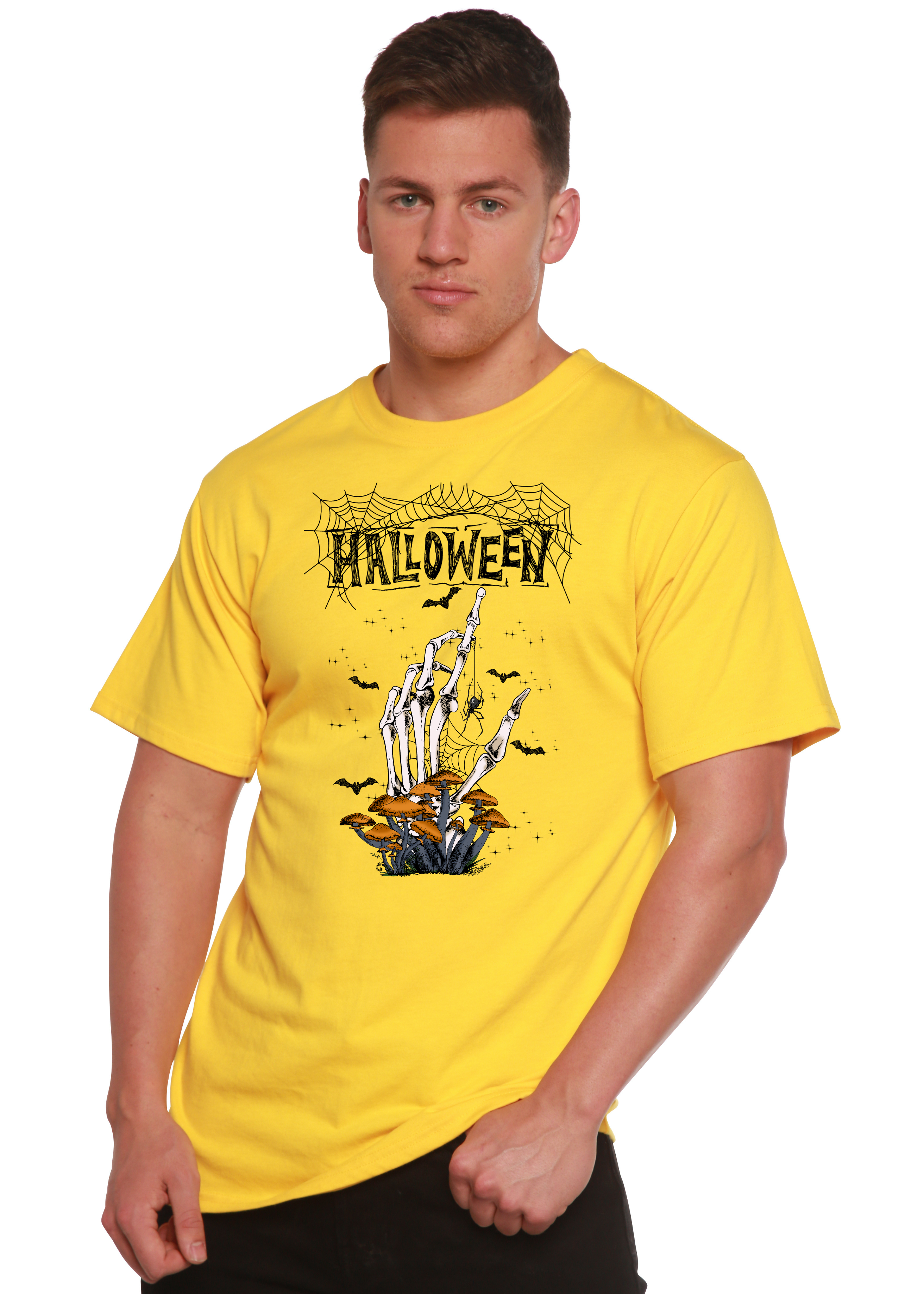 Halloween Men's Bamboo Viscose/Organic Cotton Short Sleeve Graphic T-Shirt