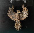 Phoenix Magnet, Hand Painted Resin Sculpture | Mythic Fantasy Decor | Phoenix  Magnet for Fantasy and Gothic Decor