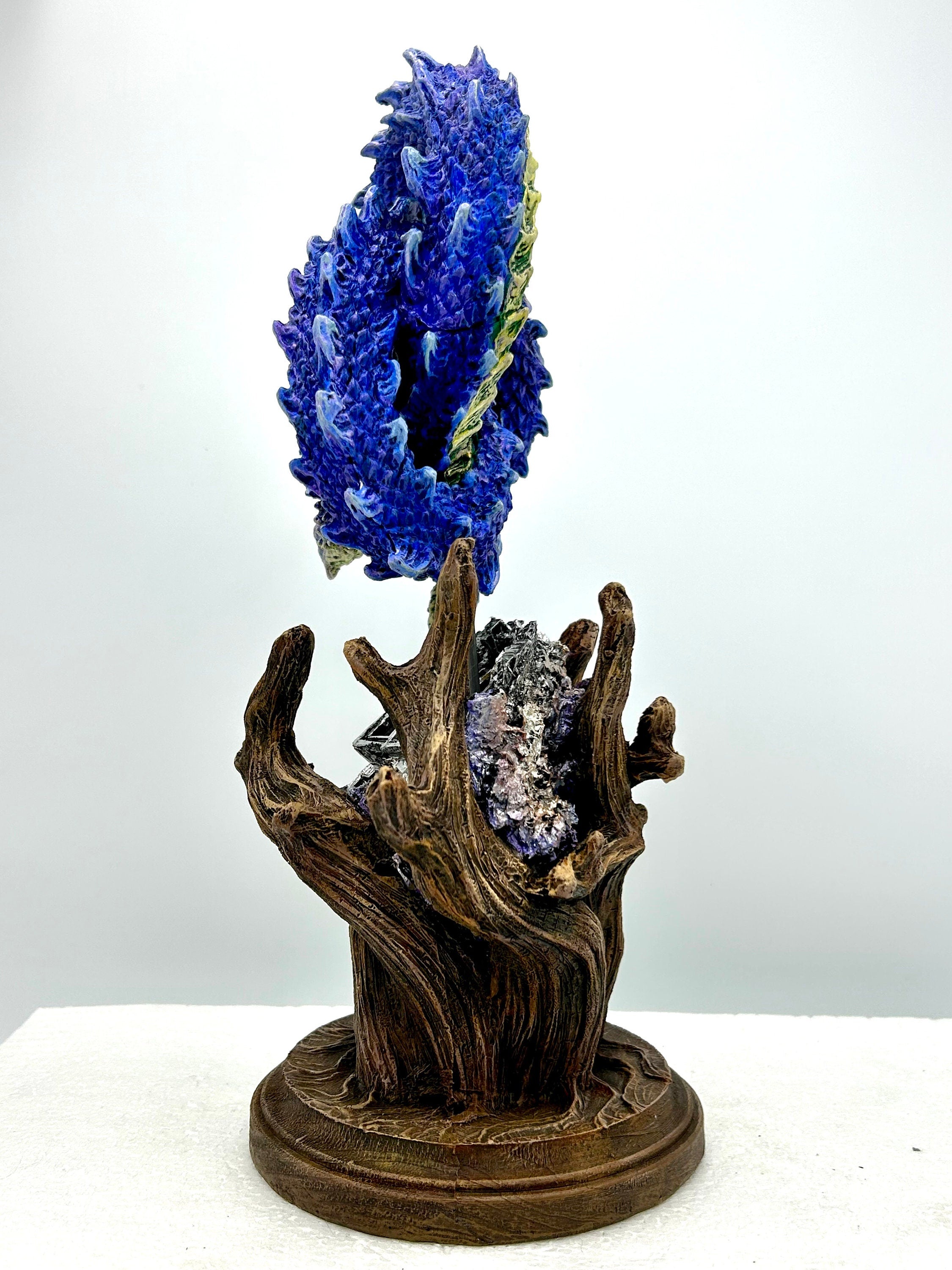 Ouroboros, World Serpent Statue, Full Color