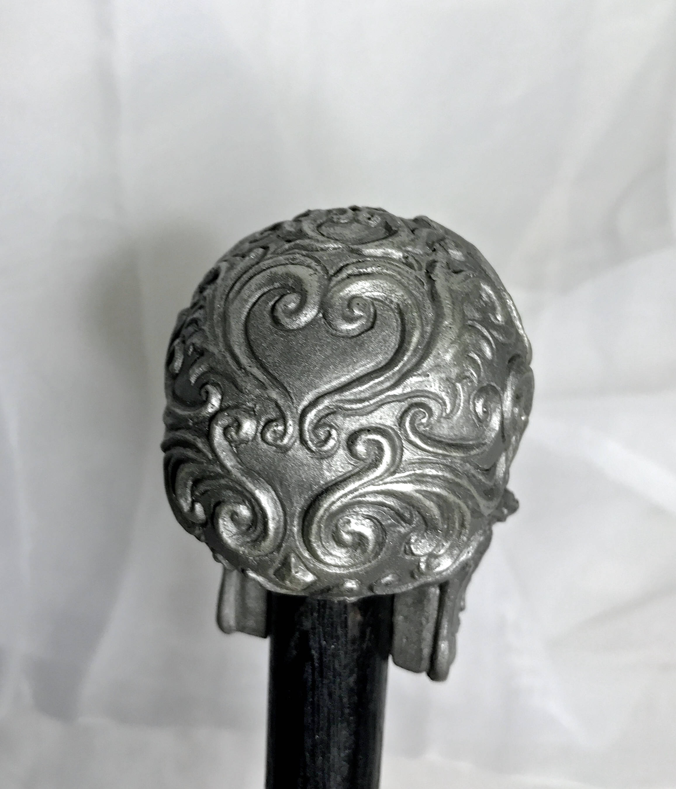 Ornate Skull Cane, Hand Sculpted Walking Stick | Victorian Gothic Cane | Fantasy Cosplay Occult Dark Fantasy Skull Cane, Gothic Accessory