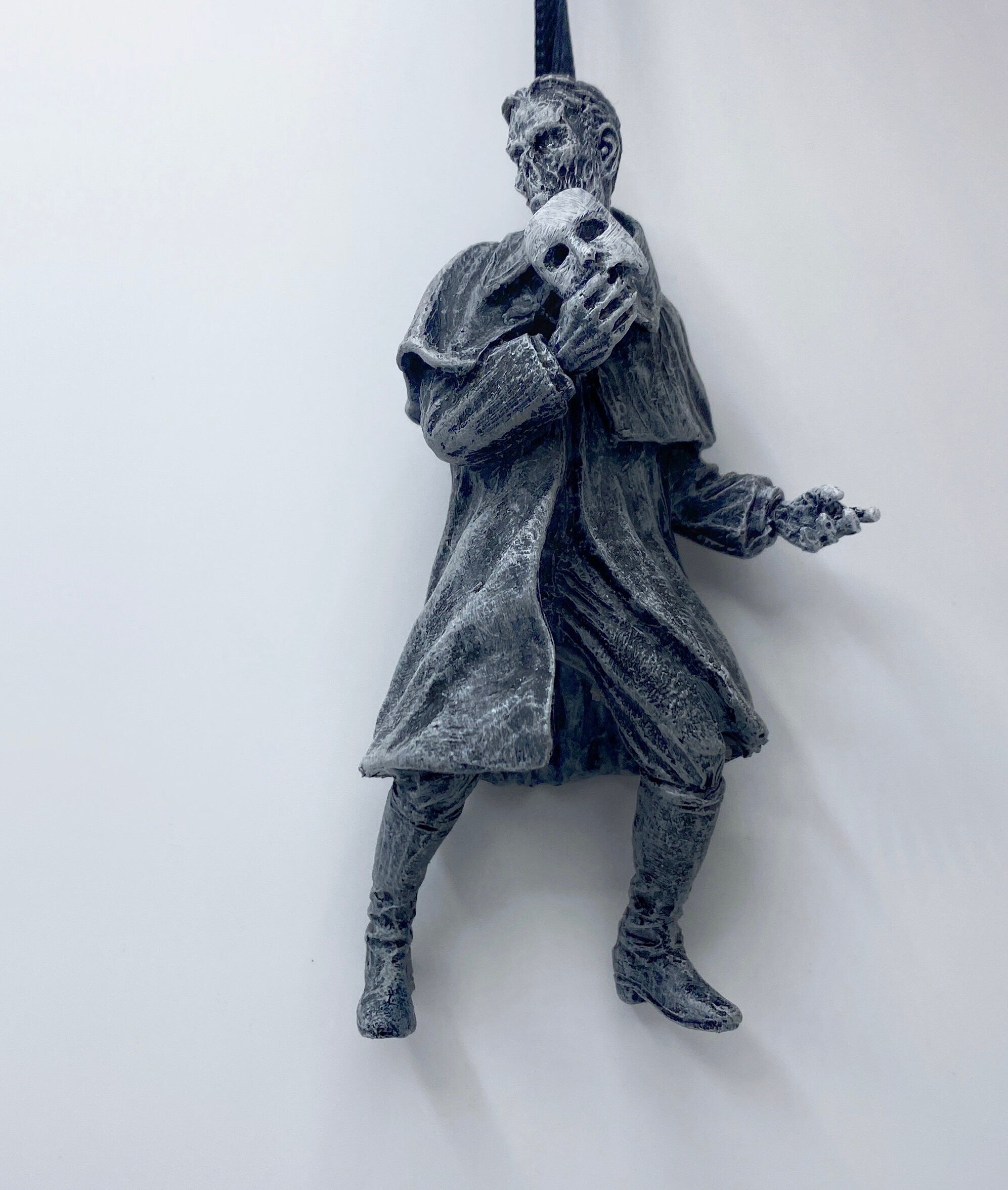 Phantom of the Opera Ornament, Hand Painted Resin Sculpture | Halloween Monster Opera Ghost Figurine | Gothic Ornament for Spooky Home Decor