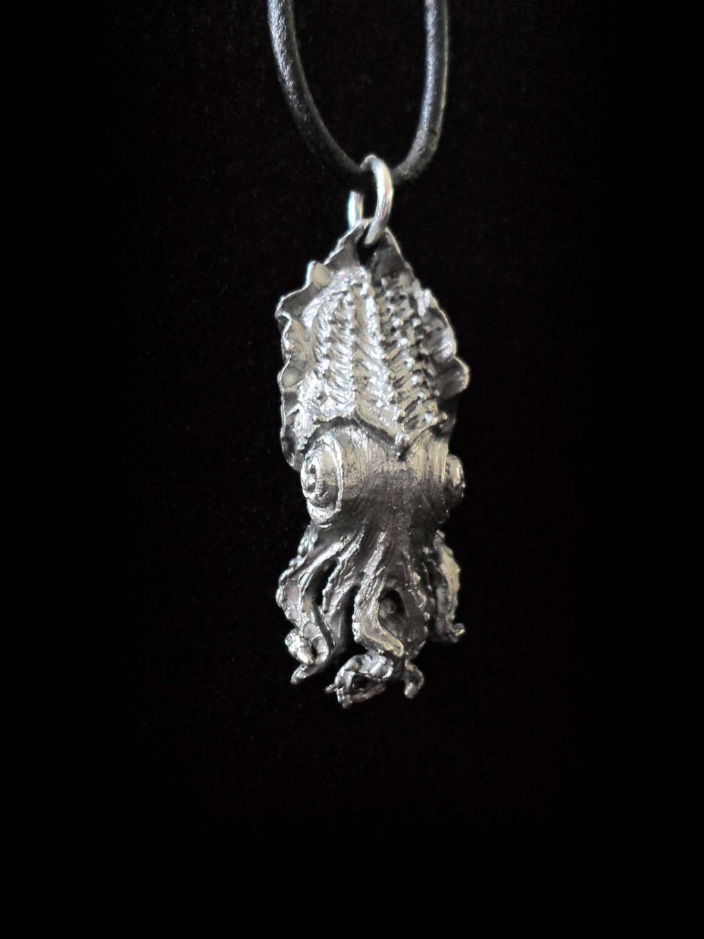 Cuttlefish Pendant | Gothic Necklace, Nautical Creature Pendant, Octopus Lovers Gift |Handmade Pendant, Lovecraft Jewelry, Animal Accessory