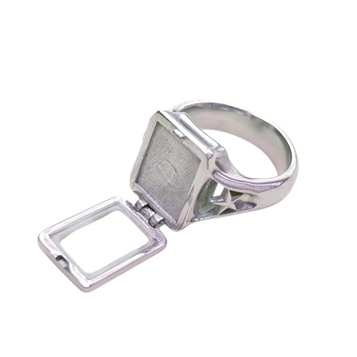 custom photo locket ring