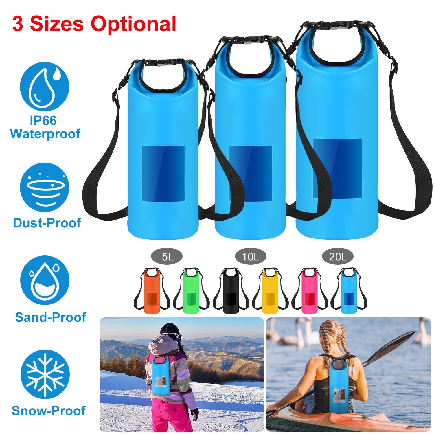 GBruno Floating Waterproof Dry Bag