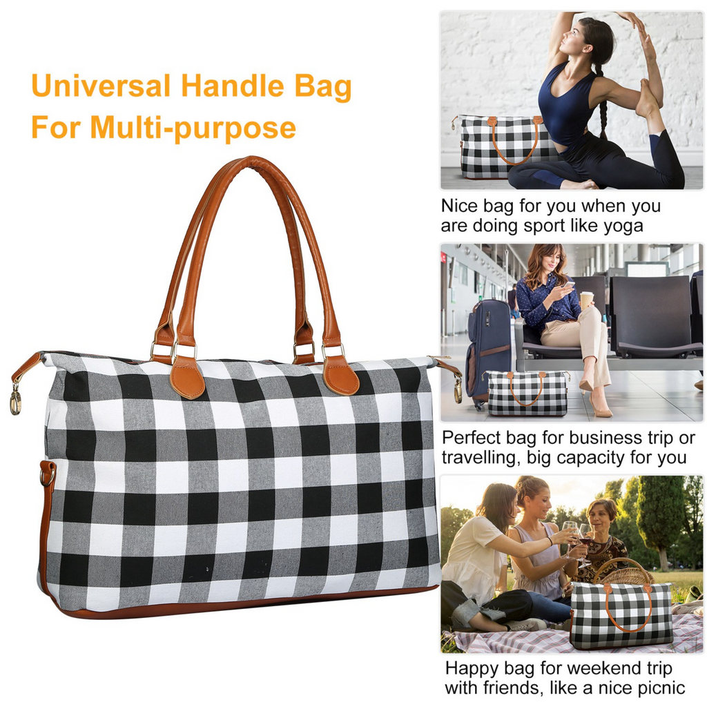 Women Duffle Bag Travel Luggage Bags Weekend Overnight Bag Tote Bags Shoulder Handle Bags Portable Diaper Bag
