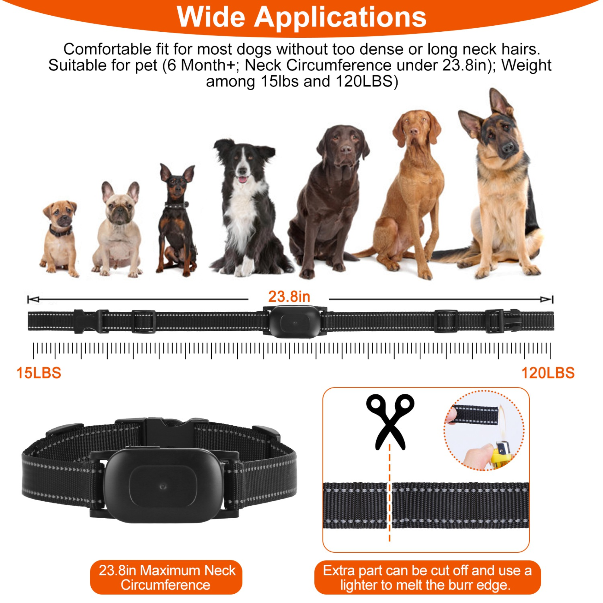 GBruno Dog Training Collar