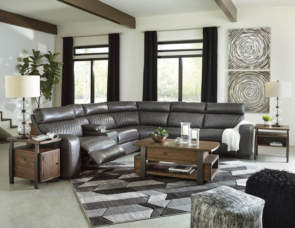 Samperstone - Power Reclining Sectional