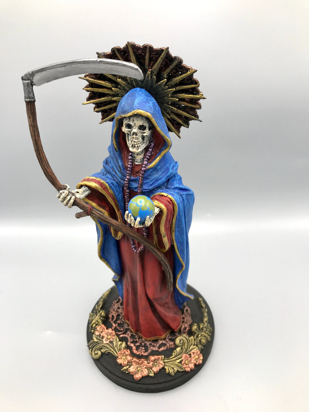 Santa Muerte Statue, Full Color