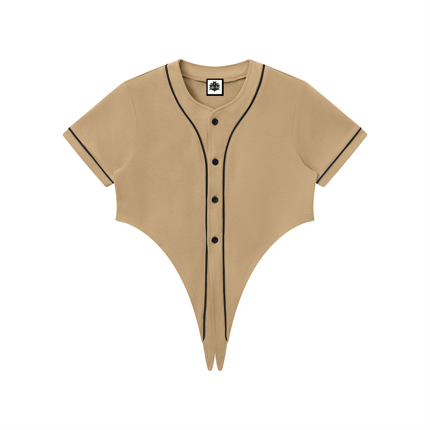Loki & Ivy Women's Piping Baseball Jersey